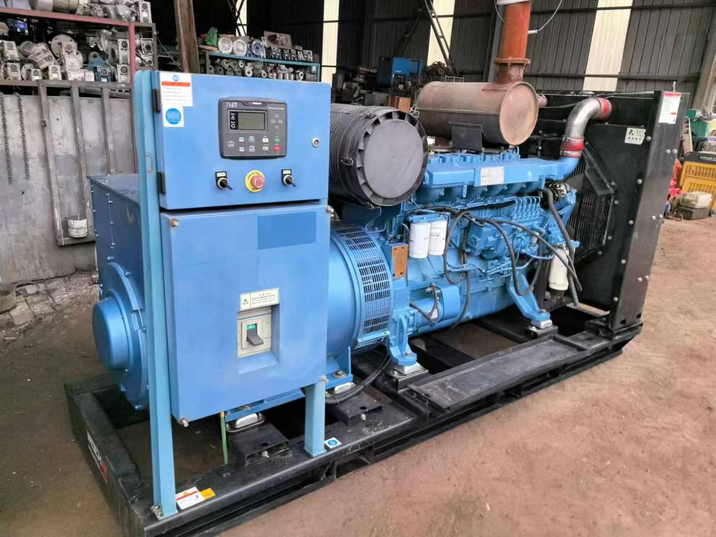 北屯500kW 柴油发电机组可带动设备功率的计算公式是什么？